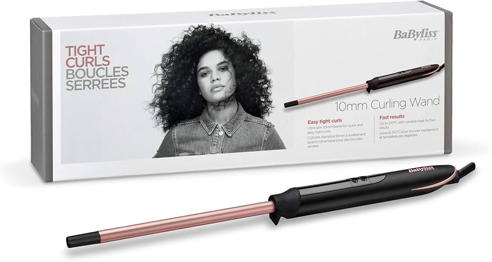 Babyliss  10Mm Curling Tong Tight Curls