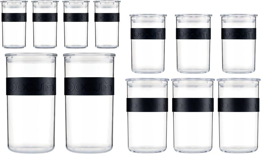 Bodum Presso 12 Storage Container Jars