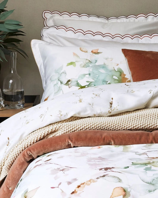 CHRISTY BOTANICAL SAGE DUVET COVER & 2PC SET