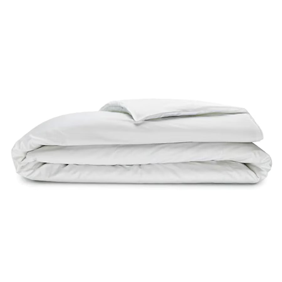 Cotton & Microfibre Filled Duvet White 4.5 Tog