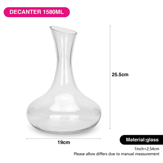 Fissman Decanter 1580 Ml - Glass