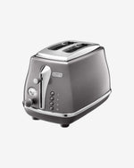 Delonghi 2 slice Icona Metallics Toaster