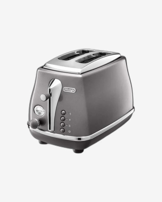 Delonghi 2 slice Icona Metallics Toaster
