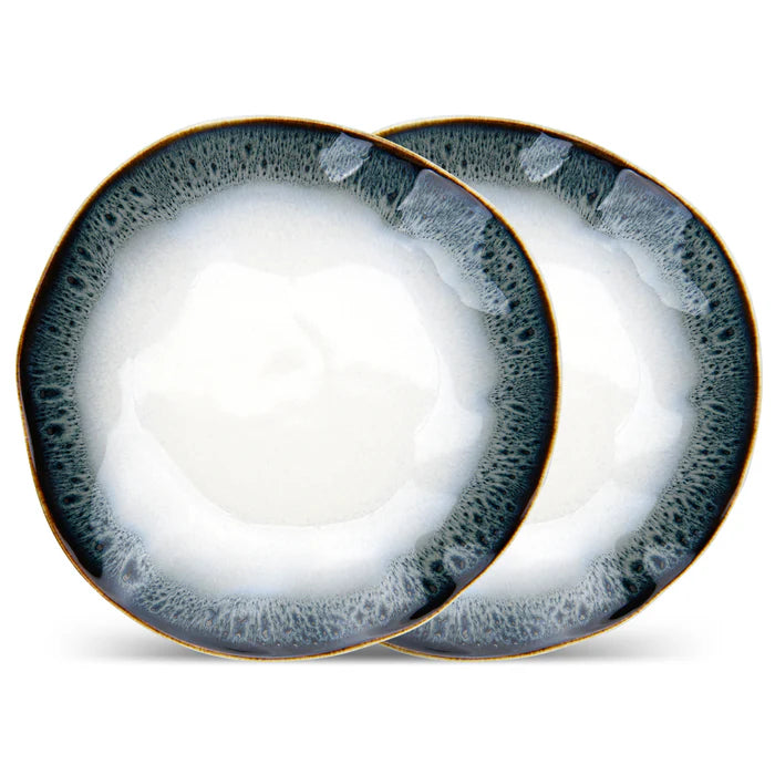 Fissman Set Of 2 Plates Galactica - Porcelain