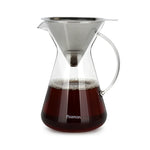 Fissman Coffee Pot Pour Over With Stainless Steel Filter - 900 Ml