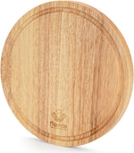 Fissman Cutting Board Round - Rubber Wood
