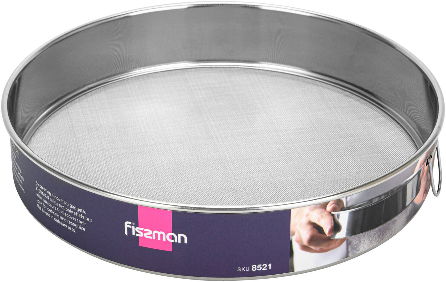 Fissman Flour Sifter 23X23.4 Cm (Steel)
