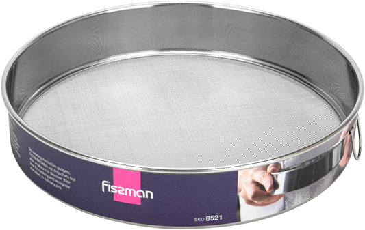 Fissman Flour Sifter 23X23.4 Cm (Steel)
