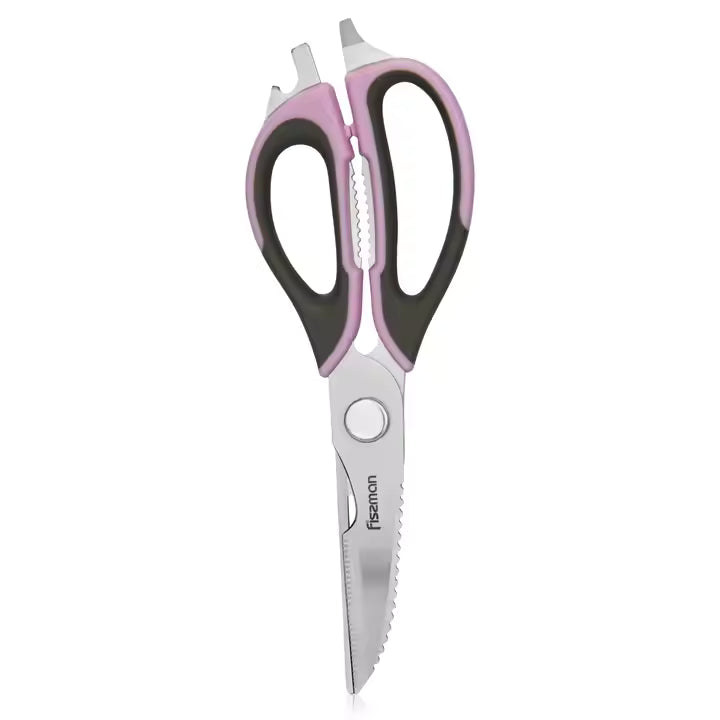 Fissman Multifunction Kitchen Scissors 23 Cm - Stainless Steel