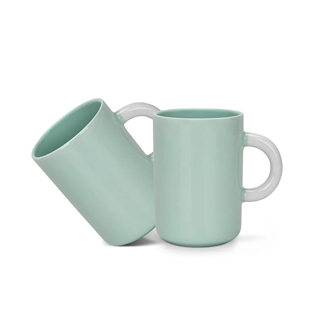 Fissman Set Of 2 Mugs 540 Ml - New Bone China