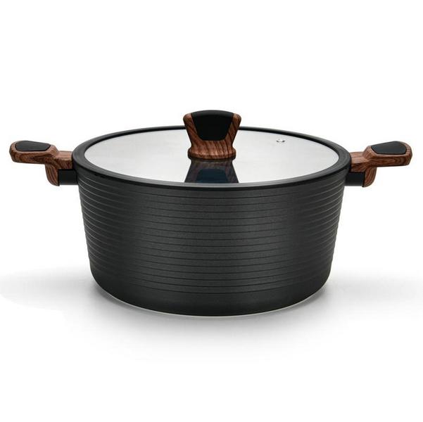 Fissman Stockpot Diamond With Glass Lid