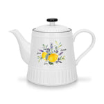 Fissman Tea Pot Provence 1000 Ml - Porcelain
