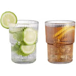 Fissman Tumbler Glass Set 2Pcs 370Ml (Borosilicate Glass)