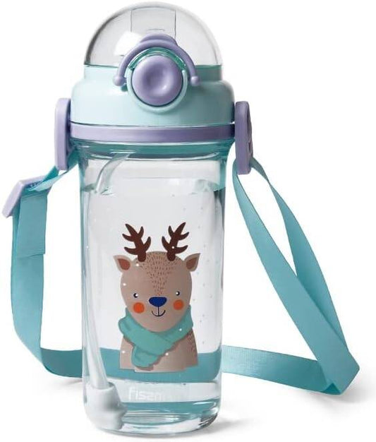 Fissman Water Bottle 460 Ml Plastic - Assorted Colors