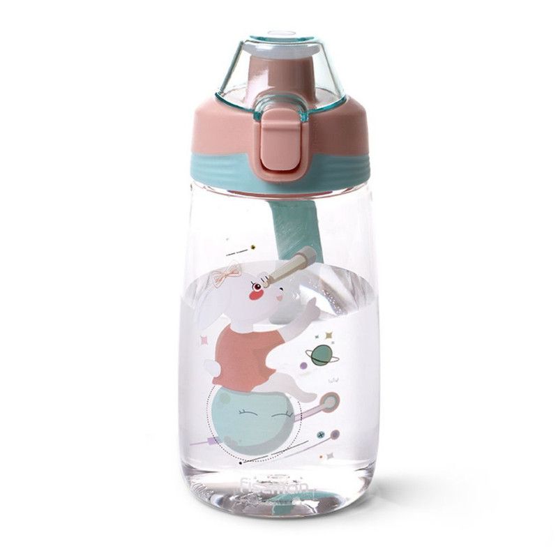 Fissman Water Bottle 500 Ml Plastic - Assorted Colors