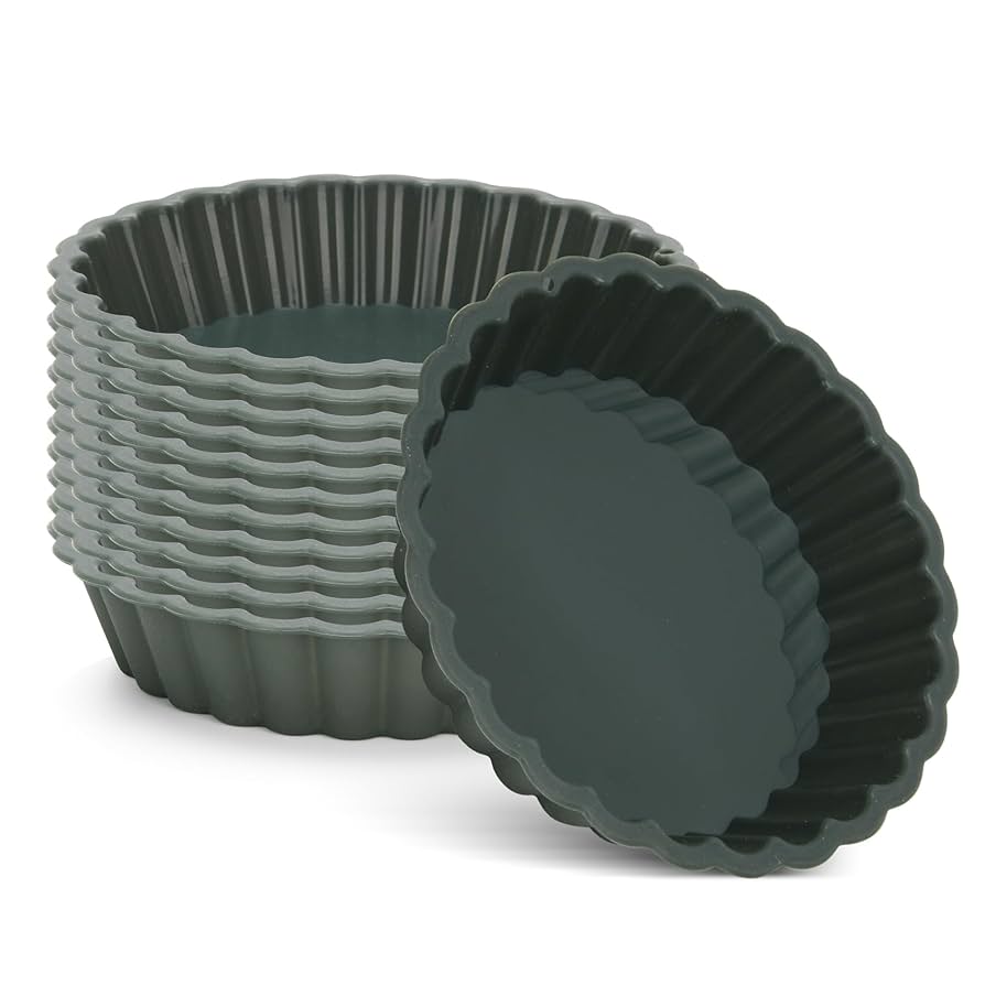 Fissman 12 Cups Cake Mold 30X20X2 Cm - Silicone