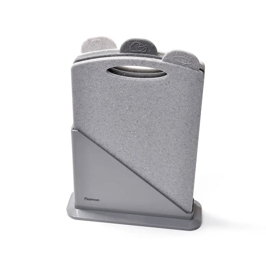 Fissman 3 Pcs Index Chopping Board Set 31X19.5 Cm - Plastic