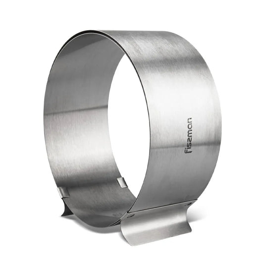 Fissman Adjustable Dessert Ring 16-30 Cm Round - Stainless Steel
