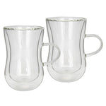 Fissman  Cup Set 2Pcs Double Wall Glass Borosilicate - 150 Ml