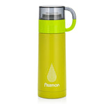 Fissman Double Wall Vacuum Bottle 350 Ml Stainless Steel Green