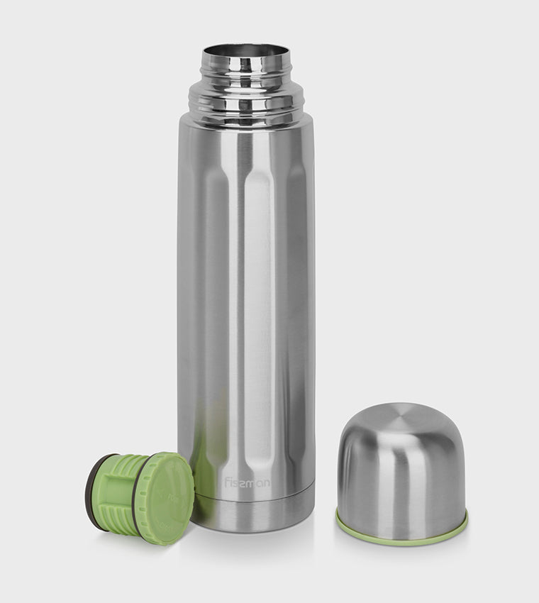 Fissman Double Wall Vacuum Flask 750 Ml - Stainless Steel