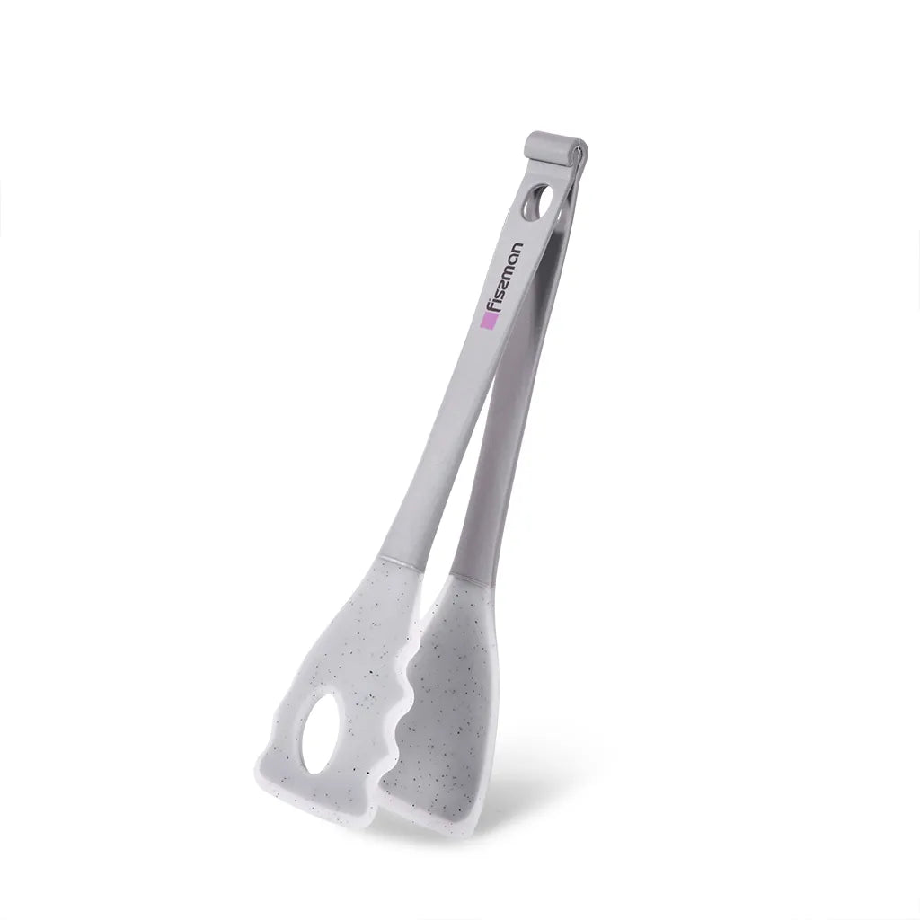 Fissman Multi-Purpose Tongs Mauris Grey - 28 Cm