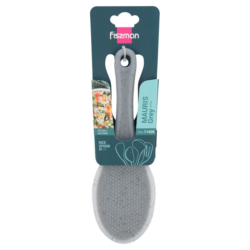 Fissman Rice Spoon Mauris Grey - 21 Cm