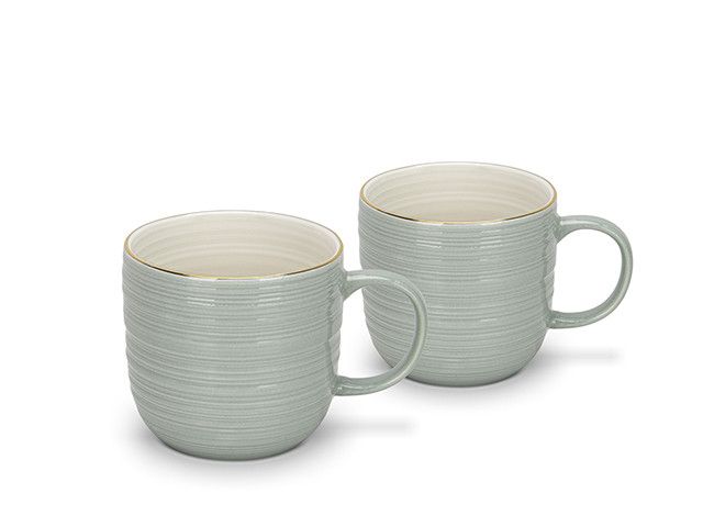 Fissman Set Of 2 Mugs Firmina Green - 350 Ml