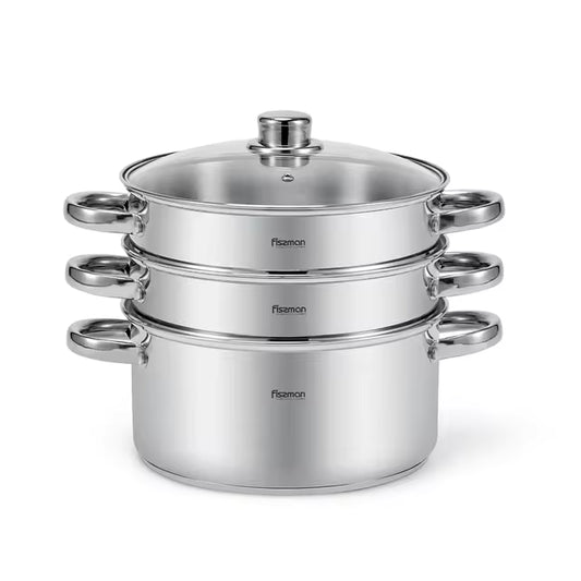 Fissman Steamer Stock Pot Saadiyat