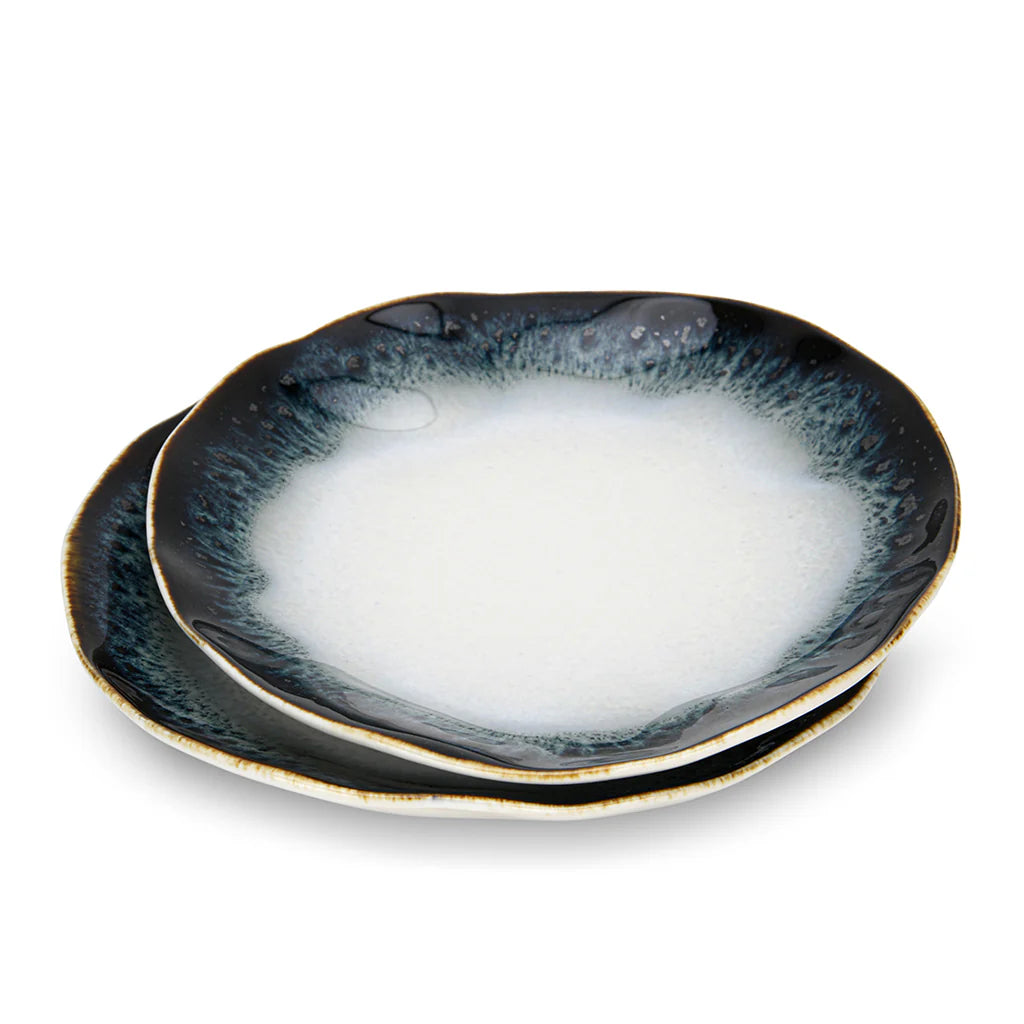 Fissman Set Of 2 Plates Galactica - Porcelain
