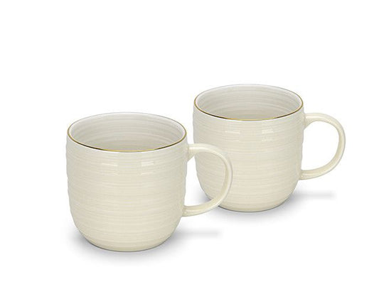 Fissman Set Of 2 Mugs Firmina Beige - 350 Ml