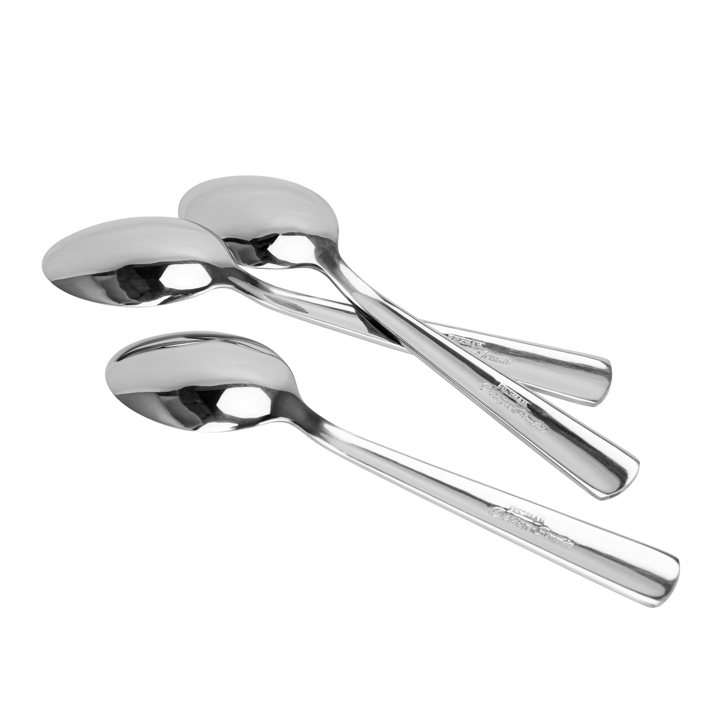 Fissman Set Of 3 Teaspoons Flor Series 15 Cm - Stainless Steel