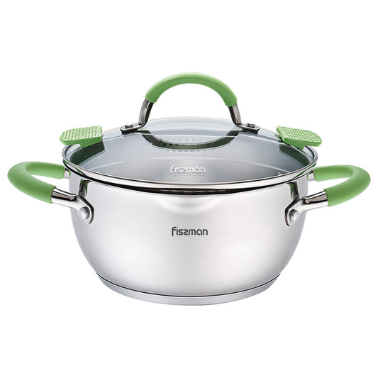 Fissman Stockpot Charlotte With Glass Lid