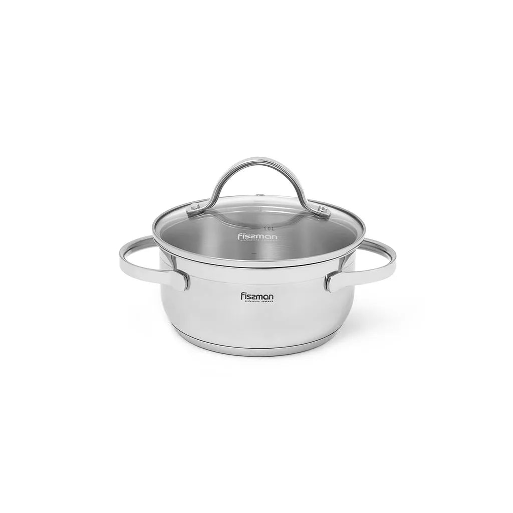 Fissman Stockpot Luminosa With Glass Lid