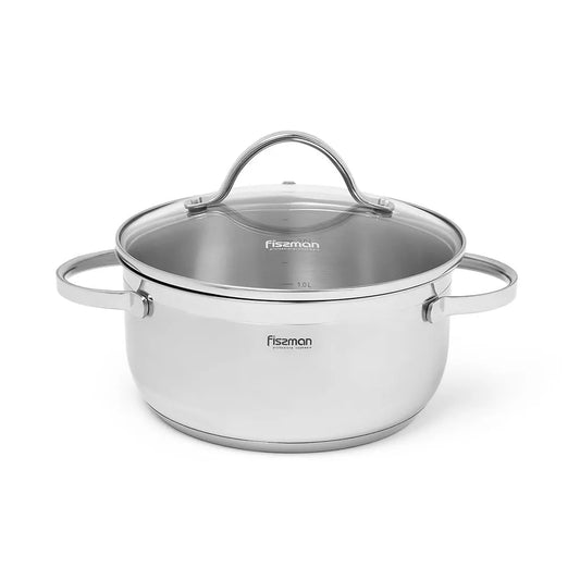 Fissman Stockpot Luminosa With Glass Lid