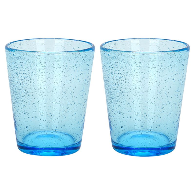 Fissman Tumbler Glass Set 2Pcs 330Ml - Solid Glass