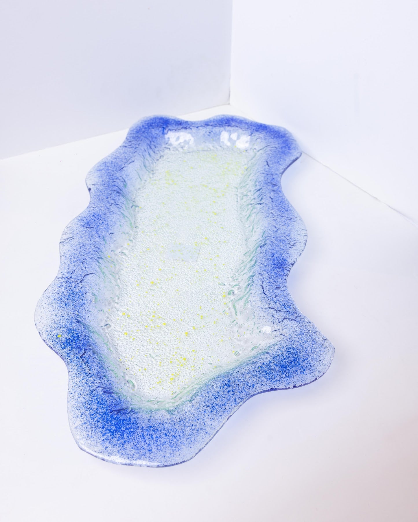 Irregular Plate With Dots