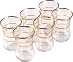 Maestro Tea Tumbler Cups With Gold