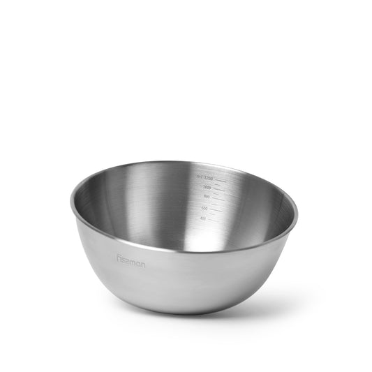 Mixing Bowl 19X7.8 Cm / 1.2 Ltr Stainless Steel