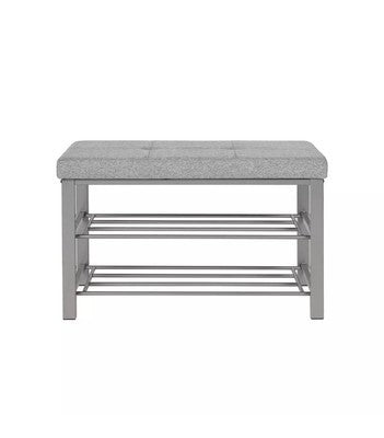 Neatfreak Shoe Storage Bench Rack With Foam Padded Cushion