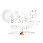 Neo Carina Hana White Dinner Set