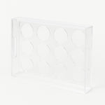 Plexi Tray With Can Holder