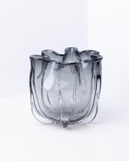 Shadow Murano Vase - 16X17Cm