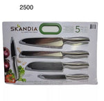 Skandia 5 Piece Cutlery Set - Stainless Steel