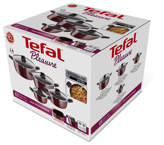 Tefal Pleasure 8 Pieces Set