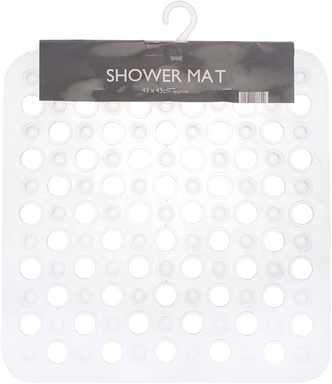 Transparent PVC Shower Mat Anti-Slip