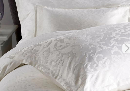 Venice Braided Cushion Filled White