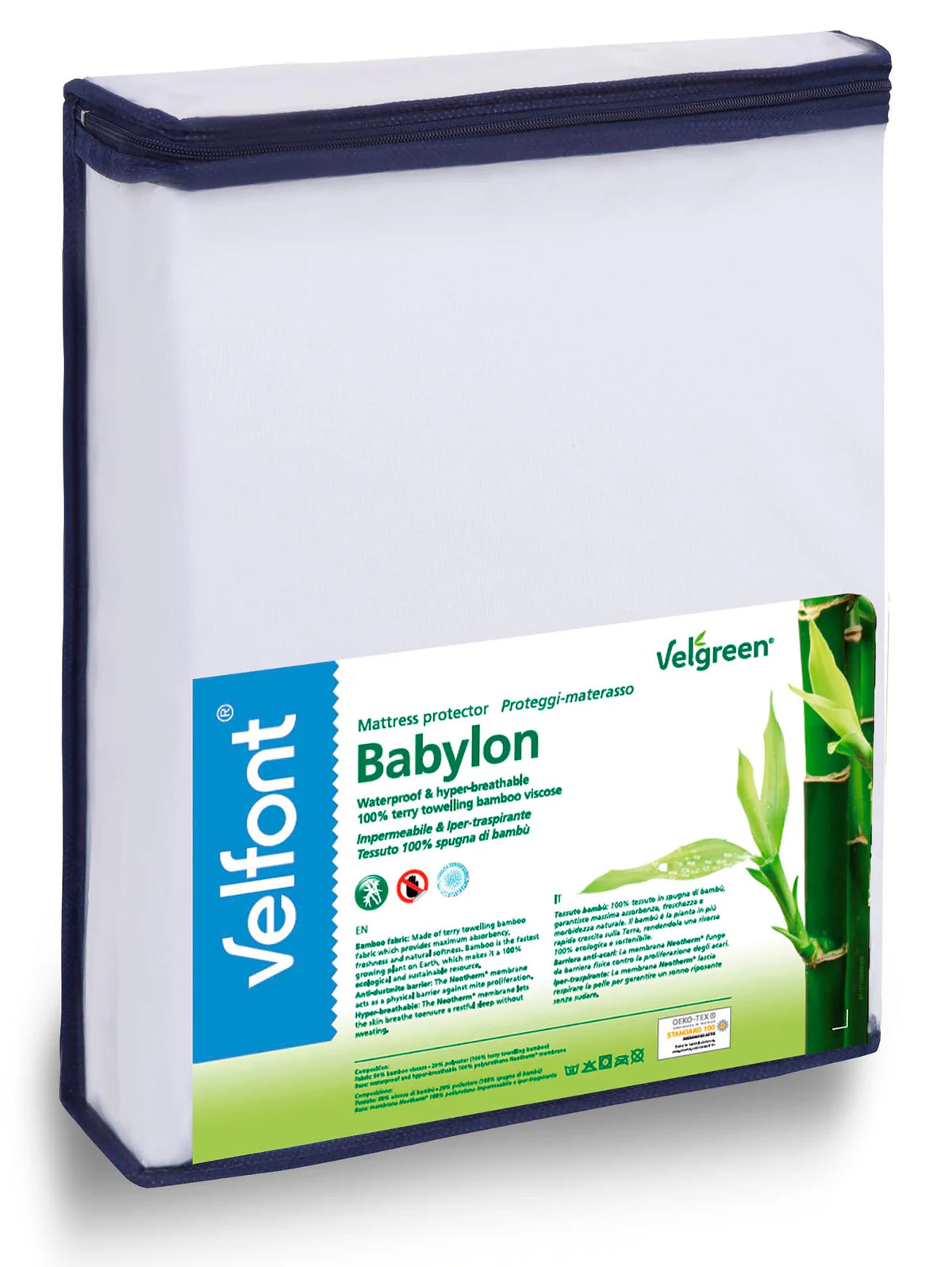 Babylon Mattress Protector - Bamboo White (Without Mattress)